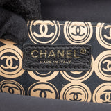 Chanel Leather Canvas CC Coin Top Handle Handbag