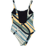 Hermès Equestrian Print One-Piece Swimsuit (38)