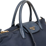 Prada Tessuto Saffiano Leather Tote Handbag