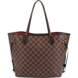 Louis Vuitton Monogram Damier Ebene Neverfull MM Shoulder Bag