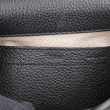 Chloé Grained Calfskin Marcie Small Saddle Crossbody Bag
