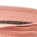 Gucci Leather Interlocking GG Wallet On Chain Crossbody Bag