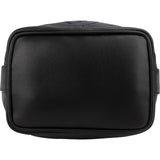 Chanel Lambskin Drawstring CC Bucket Crossbody Bag