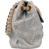 Prada Vitello Antic Leather Flap Crossbody Bag