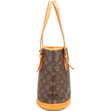 Louis Vuitton Monogram Canvas Bucket PM Shoulder Bag