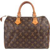Louis Vuitton Monogram Canvas Speedy 30 Handbag