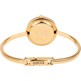 Gucci Gold Tone Change Bezel 11/12.2 Bangle Woman Watch