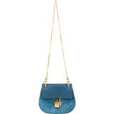 Chloé Suede & Leather Drew Crossbody Bag