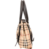 Burberry Nova-Check Monogram Brooke Satchel Handbag