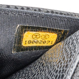 Chanel Quilted Caviar Palladium Wallet On Chain Crossbody Bag