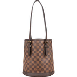 Louis Vuitton Monogram Damier Ebene Bucket PM Shoulder Bag
