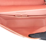 Chanel Quilted Caviar Leather Palladium Medium Double Flap Shoulder Bag