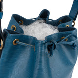 Louis Vuitton Blue Epi Leather Sac Noé Petit Shoulder Bag