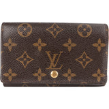 Louis Vuitton Canvas Monogram Tresor Wallet