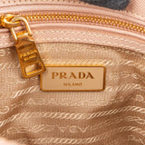 Prada Pink Saffiano Leather Small Promenade Handbag