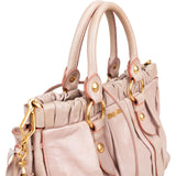 Miu Miu Vitello Lux Leather City Handbag