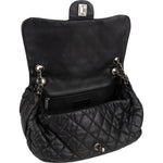 Chanel Quilted Lambskin Single Flap Crossbody Bag - vintageandkickz