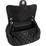 Chanel Quilted Lambskin Single Flap Crossbody Bag - vintageandkickz