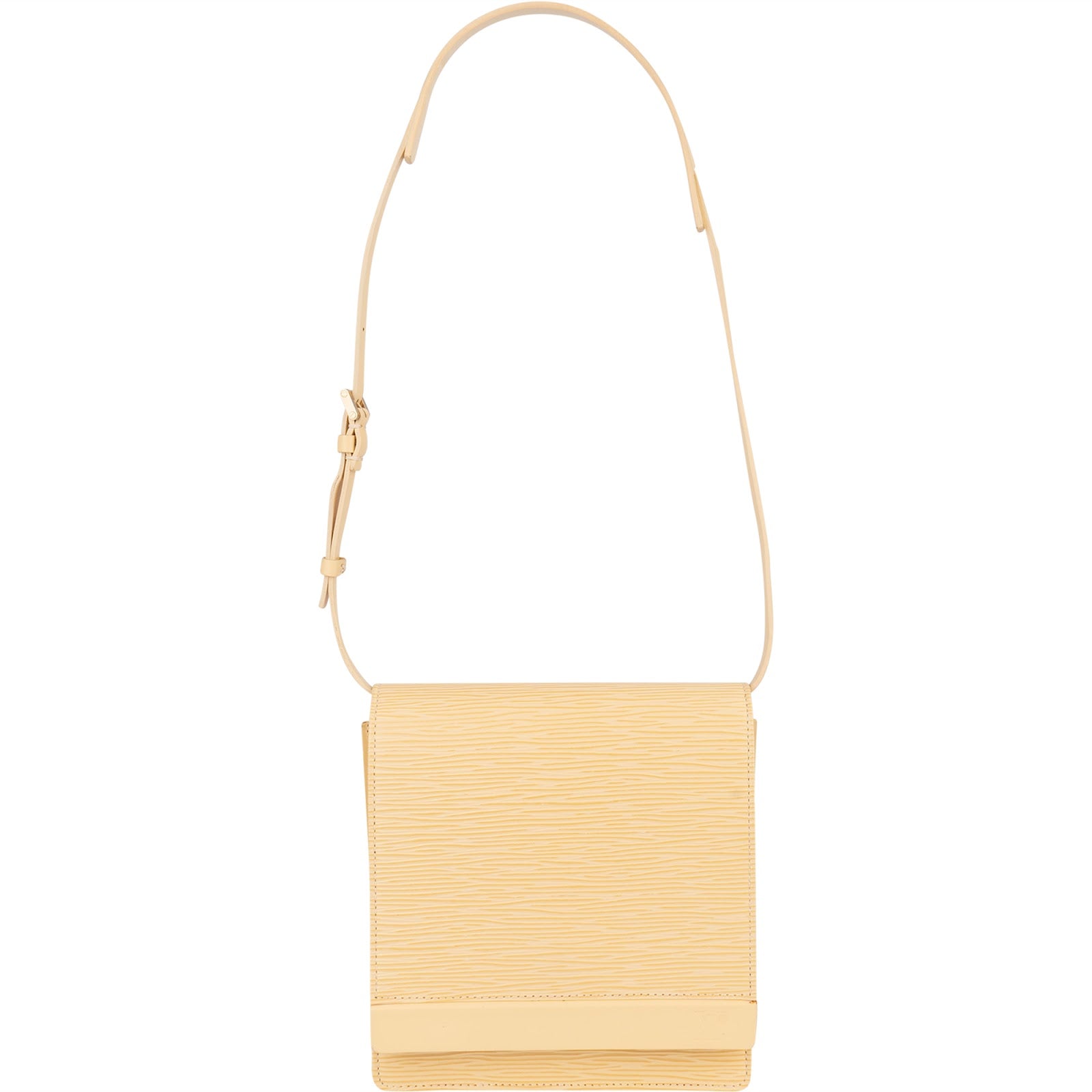 Louis Vuitton Vanille Epi Leather Honfleur Shoulder Bag - vintageandkickz