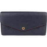 Louis Vuitton Monogram Empreinte Leather Sarah Wallet