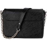 Louis Vuitton Noir Epi Leather Twist MM Crossbody Bag
