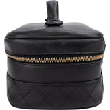 Chanel Quilted Lambskin Vanity Case Handbag