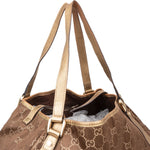 [🔄️B09 / F56] Gucci Monogram GG Metallic Gold Leather Abbey Hobo Shoulder Bag xx riecht - vintageandkickz