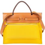 Hermès Classic Cotton Herbag Zip 31 Handbag - vintageandkickz