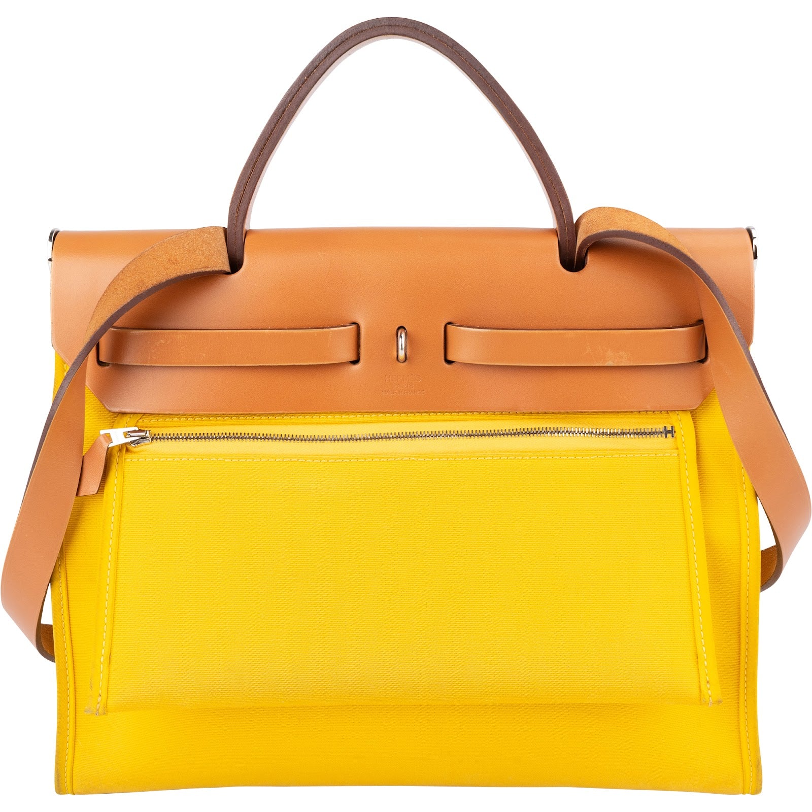 Hermès Classic Cotton Herbag Zip 31 Handbag - vintageandkickz