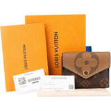 Louis Vuitton Monogram Giant Reverse Canvas Zoe Small Wallet