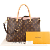 Louis Vuitton Monogram Canvas Pallas MM Handbag