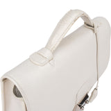 Hermès New White Togo Leather Sac à Dépêches Small 27 Business Handbag