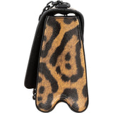 Louis Vuitton Monogram Wild At Heart Cat Leopard Print Canvas Twist MM Crossbody Bag