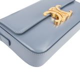 Celine Shiny Calfskin Teen Triomphe Shoulder Bag