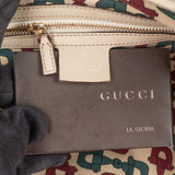 Gucci Guccissima Leather GG Pelham Horsebit Braided Handle Handbag