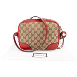 Gucci Monogram GG Canvas Bree Camera Crossbody Bag