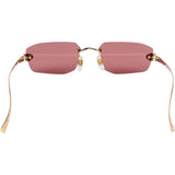 Panthère de Cartier Rimless Sunglasses