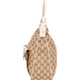Gucci Monogram GG Abbey Double Pocket Shoulder Bag