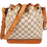 Louis Vuitton Monogram Damier Azur Canvas NM Sac Noé BB Crossbody Bag