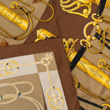 Hermès Cliquetis Silk 90 Scarf Tuch