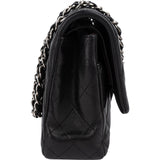 Chanel Quilted Lambskin Medium Double Flap Shoulder Bag