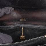 Celine Boxcalf Leather Horse Carriage Triomphe Shoulder Bag