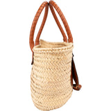 Chloé Marcie Basket Raffia Shoulder Bag