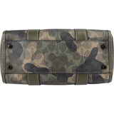 Coach Monogram Camouflage Canvas Small Rowan Satchel Handbag