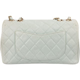 Chanel Quilted Lambskin Single Flap Crossbody Bag