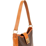 Celine Macadam Monogram Ring Lock Shoulder Bag