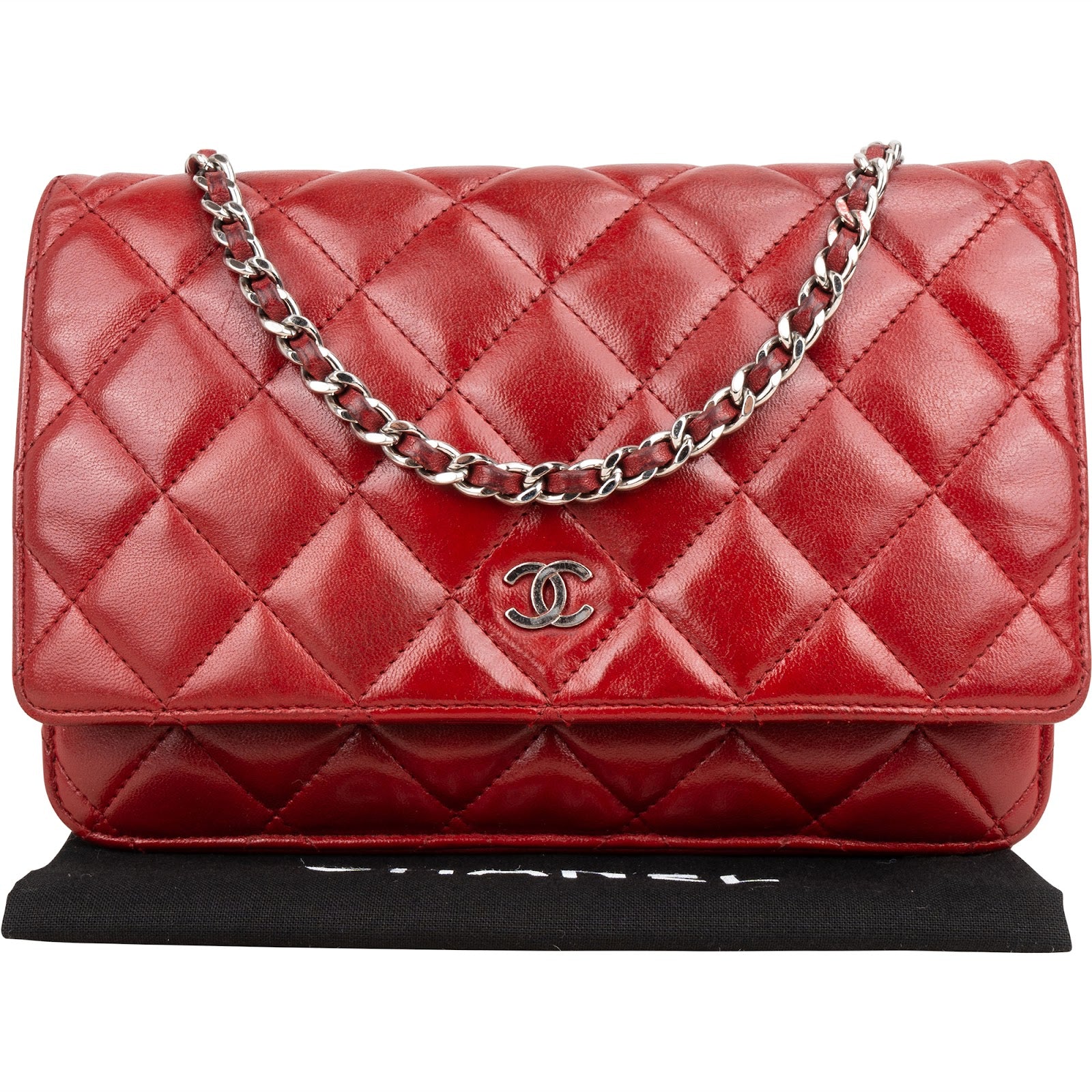 [🔄️B20 / F19] Chanel Quilted Calfskin on Chain Wallet - vintageandkickz