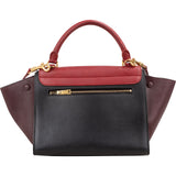 Celine Tricolor Leather Trapeze Handbag