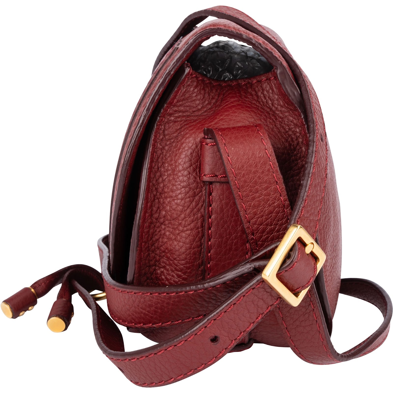 [🔄️B23 / F25] Chloé Grained Calfskin Mini Marcie Crossbody Bag - vintageandkickz