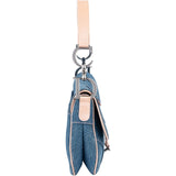 Dior Denim Saddle Shoulder Bag